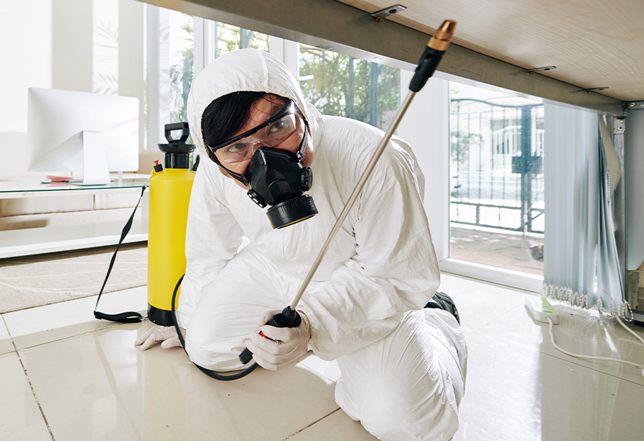 Respirator clearance for pest control